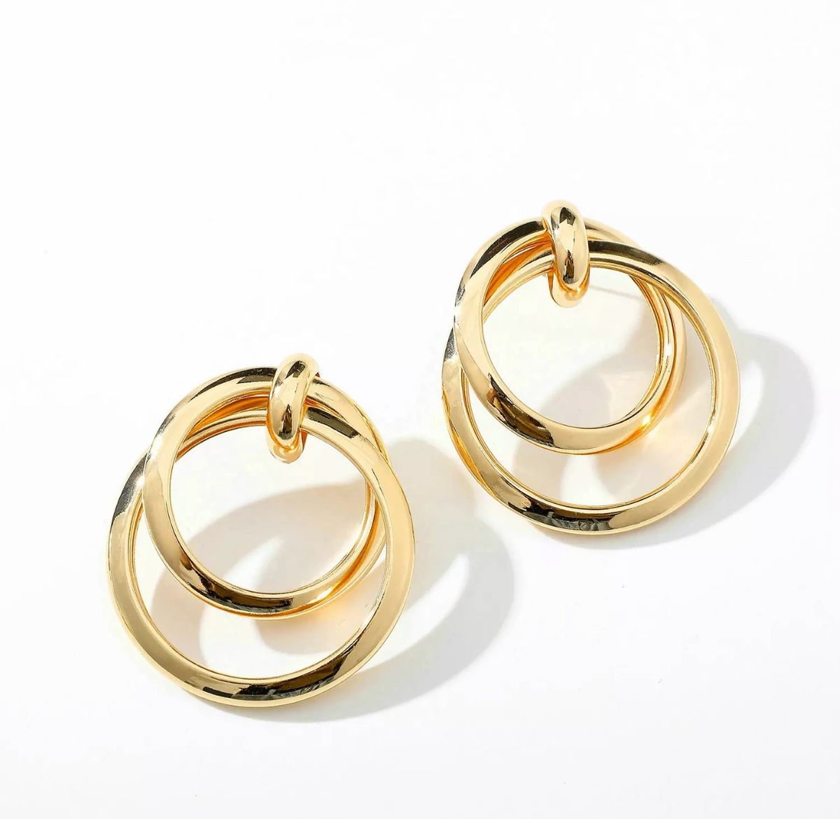 Flat Hoop Earrings