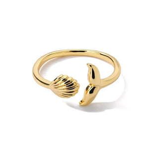 Mermaid Adjustable Ring