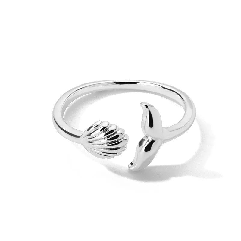 Mermaid Adjustable Ring